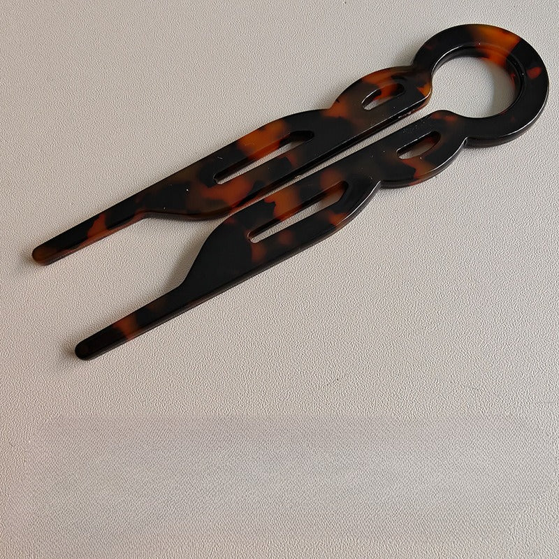 Good Hair Days Magic-Grip Hairpins, 10 Styling Updo U-Pins for Strong Hold Thick, Curly & Long Hair. All Day Discreet Hold for Buns, Half Updos, French Twists.