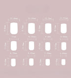 24pcs Fresh Green Diamond French St. Patrick's Day Nails