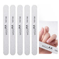 Double-sided nail filing sponge strip for shaping
