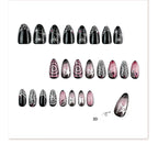 Halloween Dark 3D Nail Art Nail