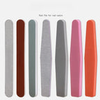 Double-sided nail filing sponge strip for shaping