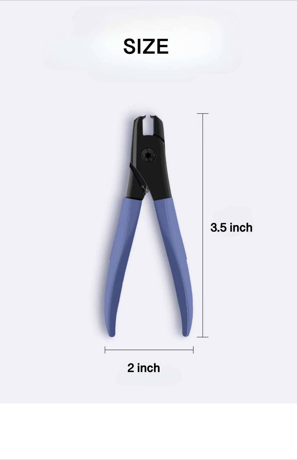 Wide-opening Easy-cut Nail Clippers