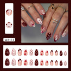 Sweet pink star nails
