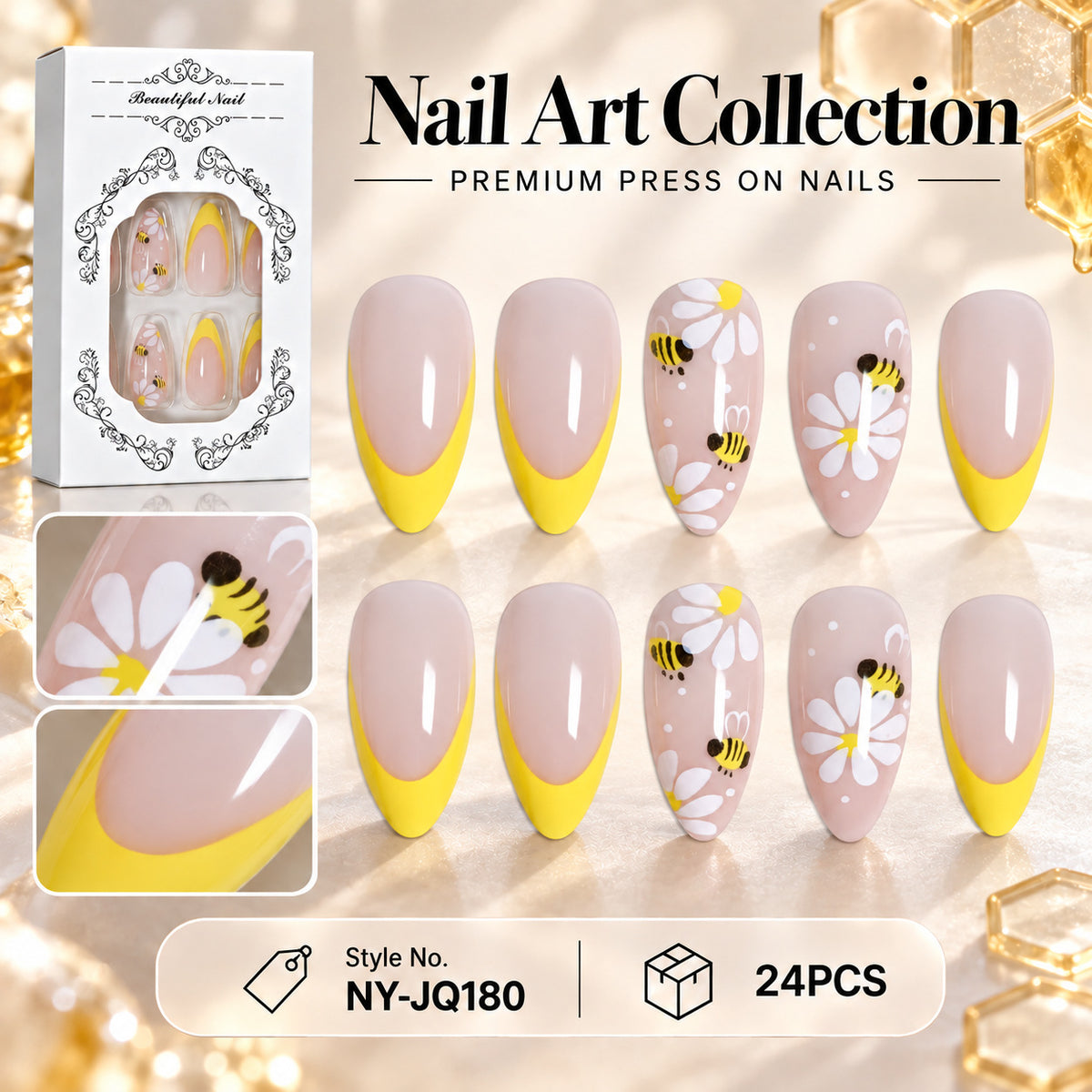 Honey canned nails
