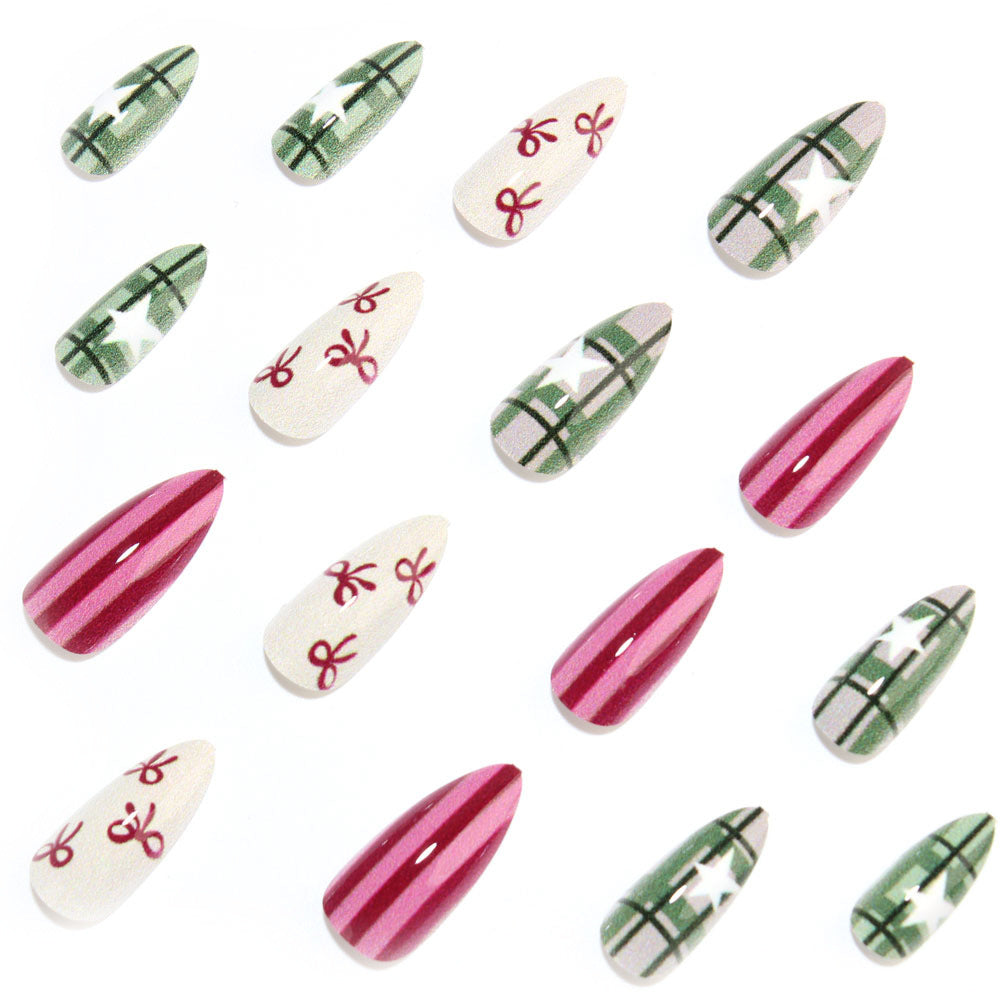 Christmas gift nails