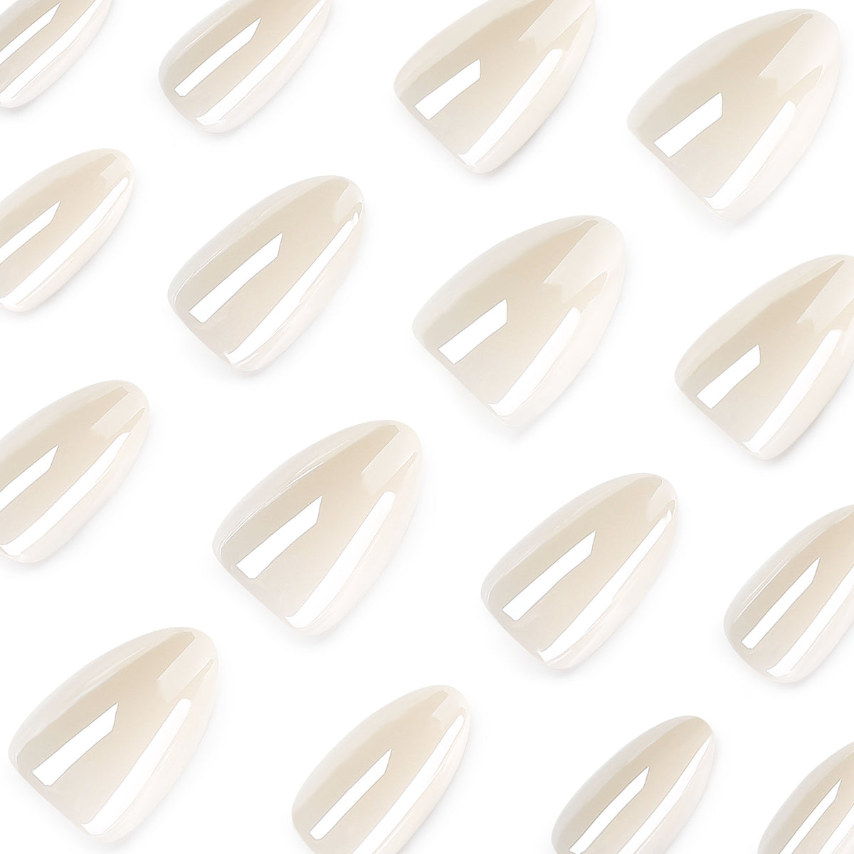Light Short Almond nail