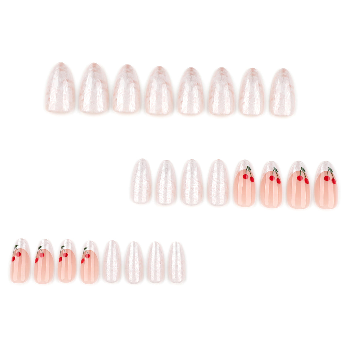 Cute cherry nails