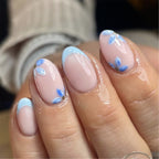 Sea salt flower nails