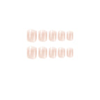Peach nails