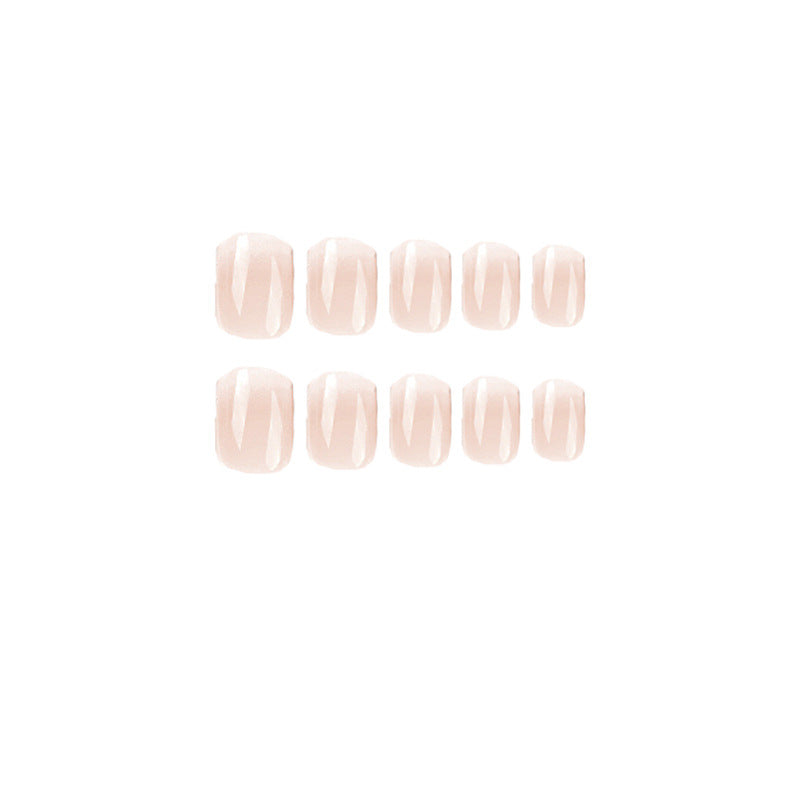 Peach nails