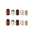 Bitter chocolate nails