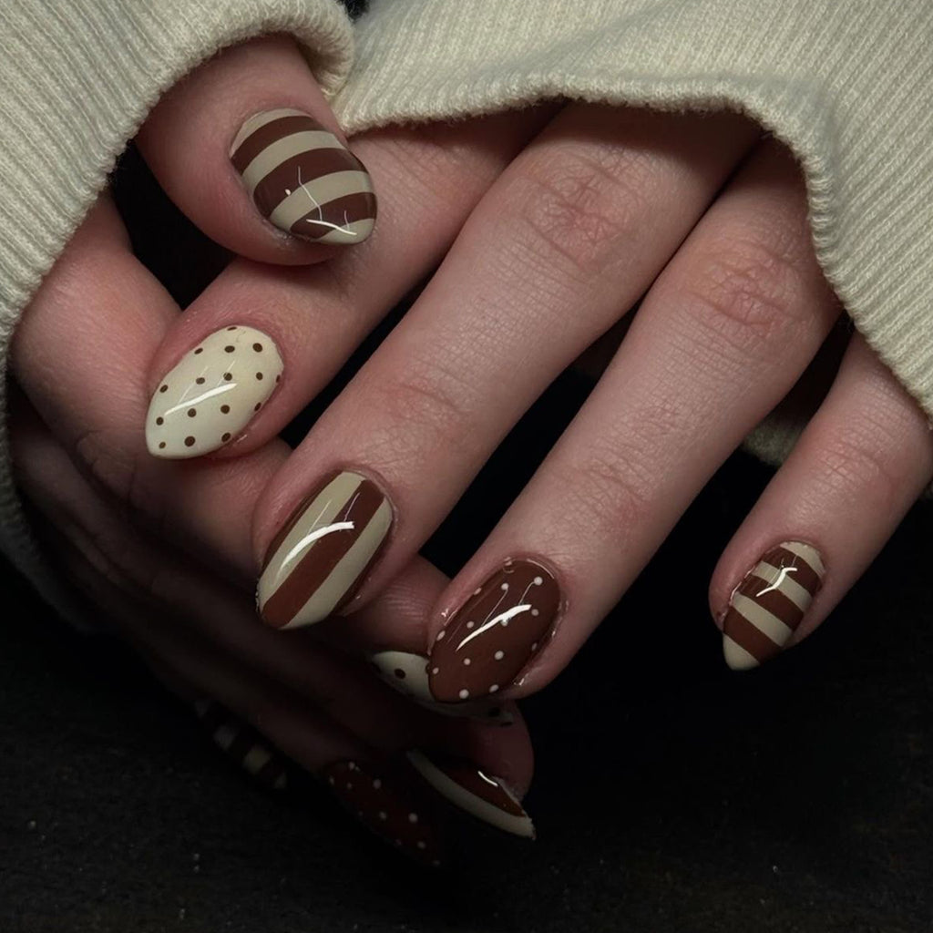 Chocolate stripes