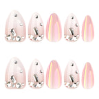 Handcrafted luxurious wedding nails
