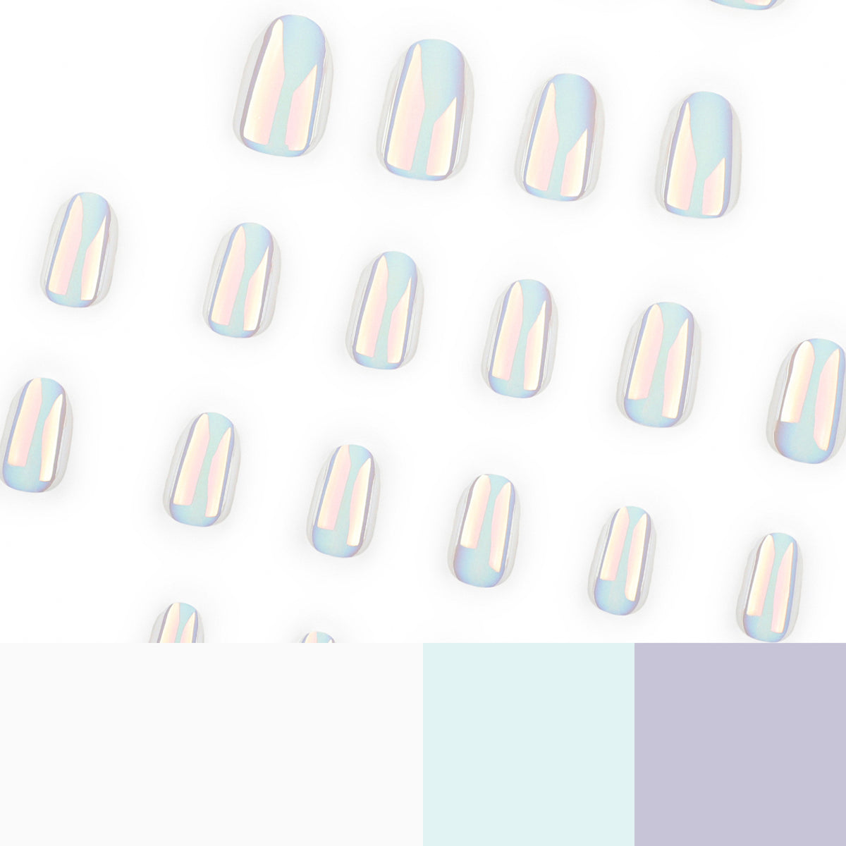 Aurora Mermaid Nails