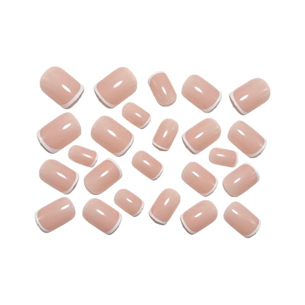 White French Nails