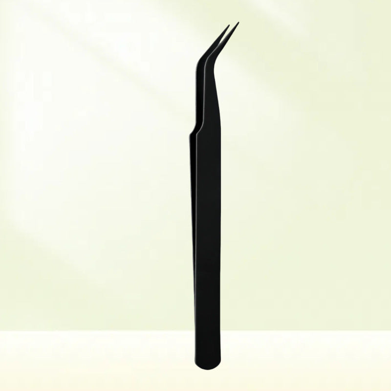 Nail art tool curved head tweezers Macaroon color anti-static
