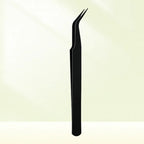 Nail art tool curved head tweezers Macaroon color anti-static
