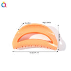 PC Hair Clip Back-of-Head Ponytail Holder Shark Clip Women's Hair Accessory