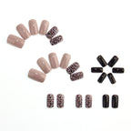 Coffee milk nails