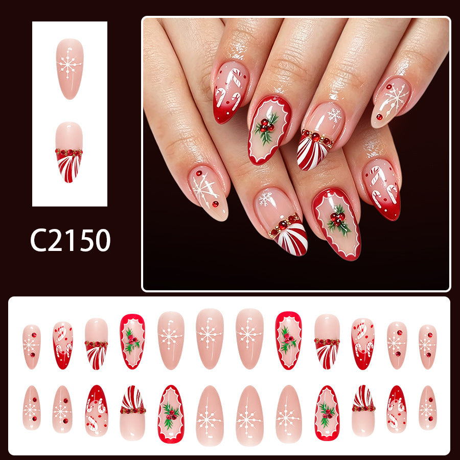 Cane candy glitches nails