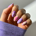 Dye rainbow nails