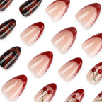 Cherry sweetheart nails