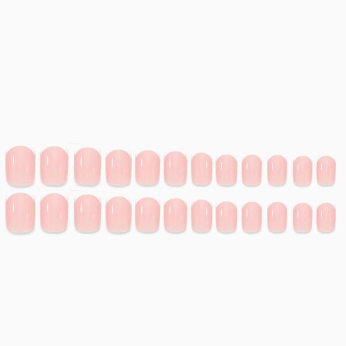 24pcs Hot sale Short French style nails