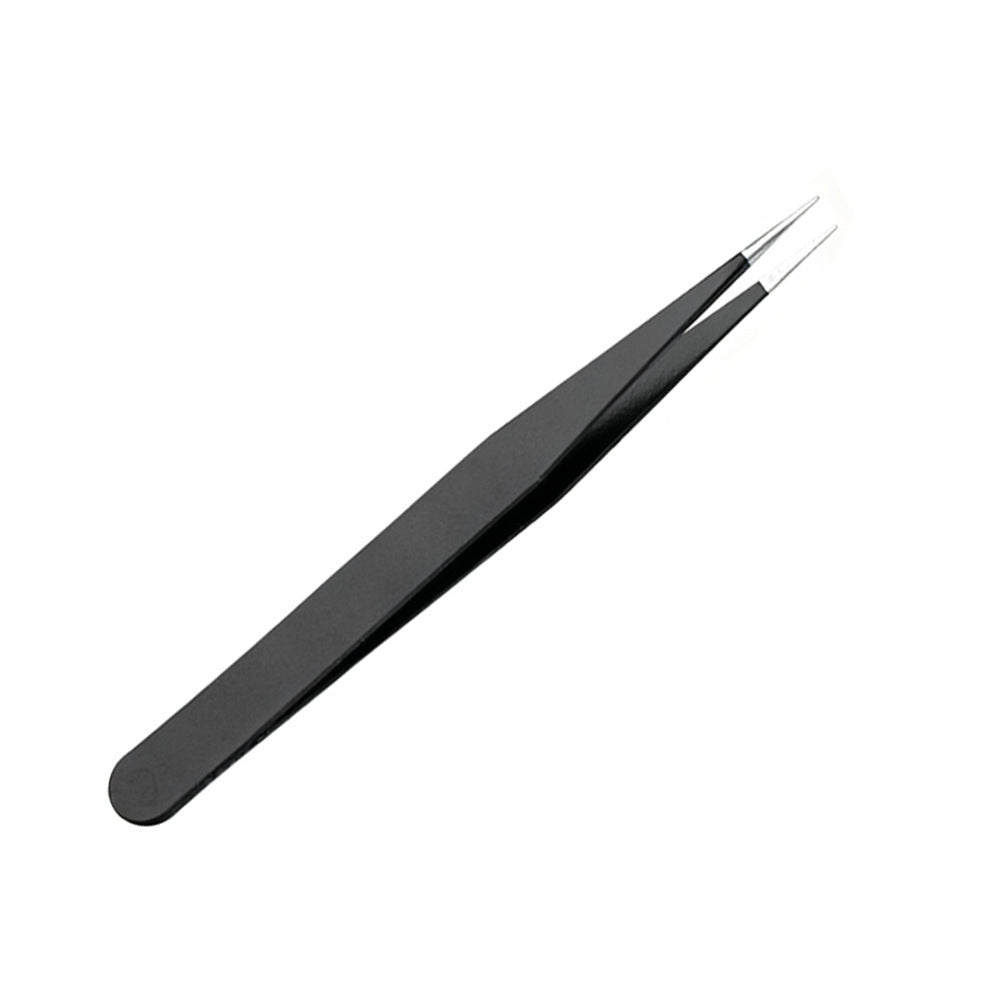 Nail art tool curved head tweezers Macaroon color anti-static