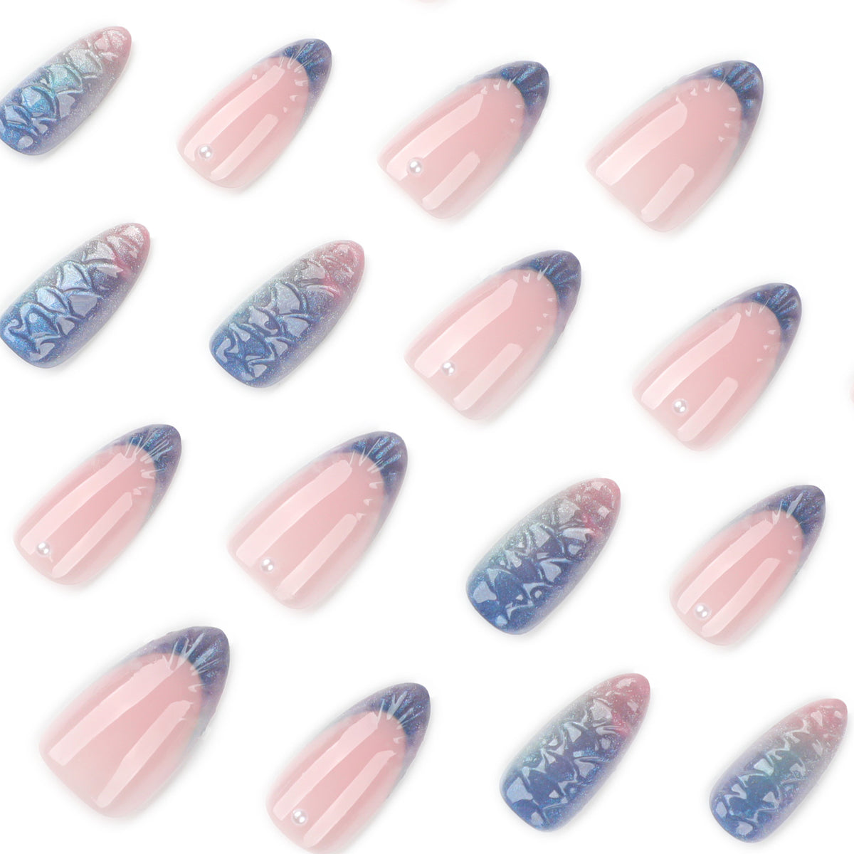 Mermaid Aurora Nails