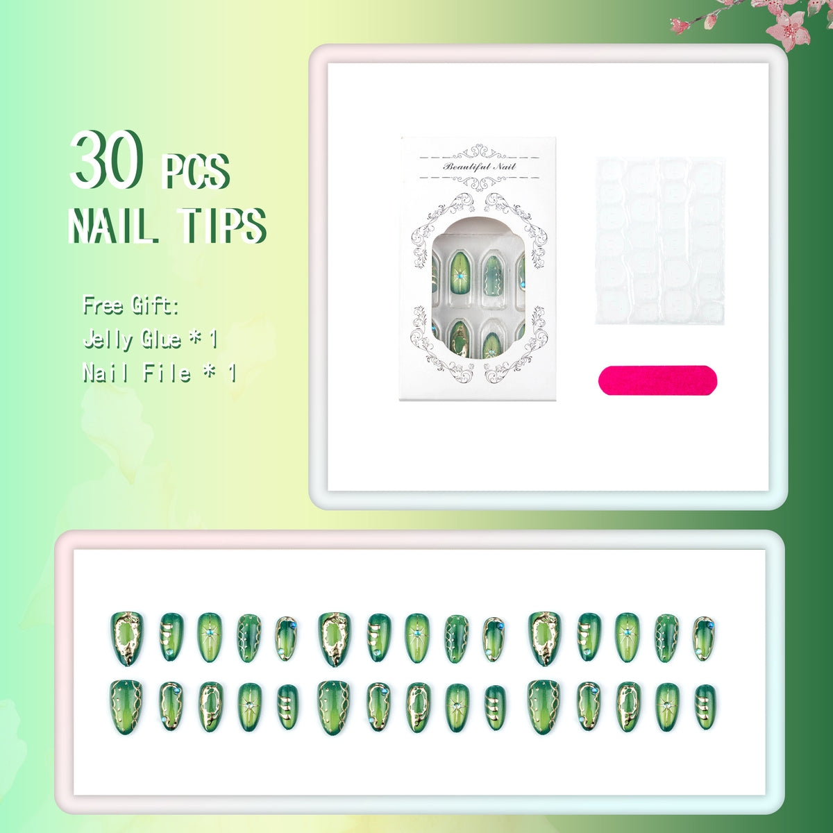 Emerald nail