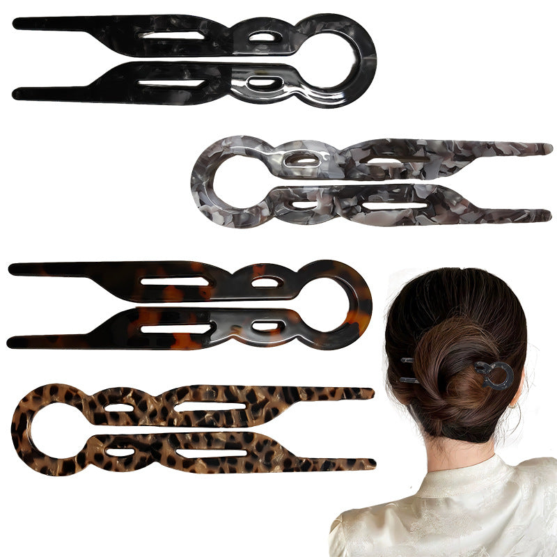 Good Hair Days Magic-Grip Hairpins, 10 Styling Updo U-Pins for Strong Hold Thick, Curly & Long Hair. All Day Discreet Hold for Buns, Half Updos, French Twists.