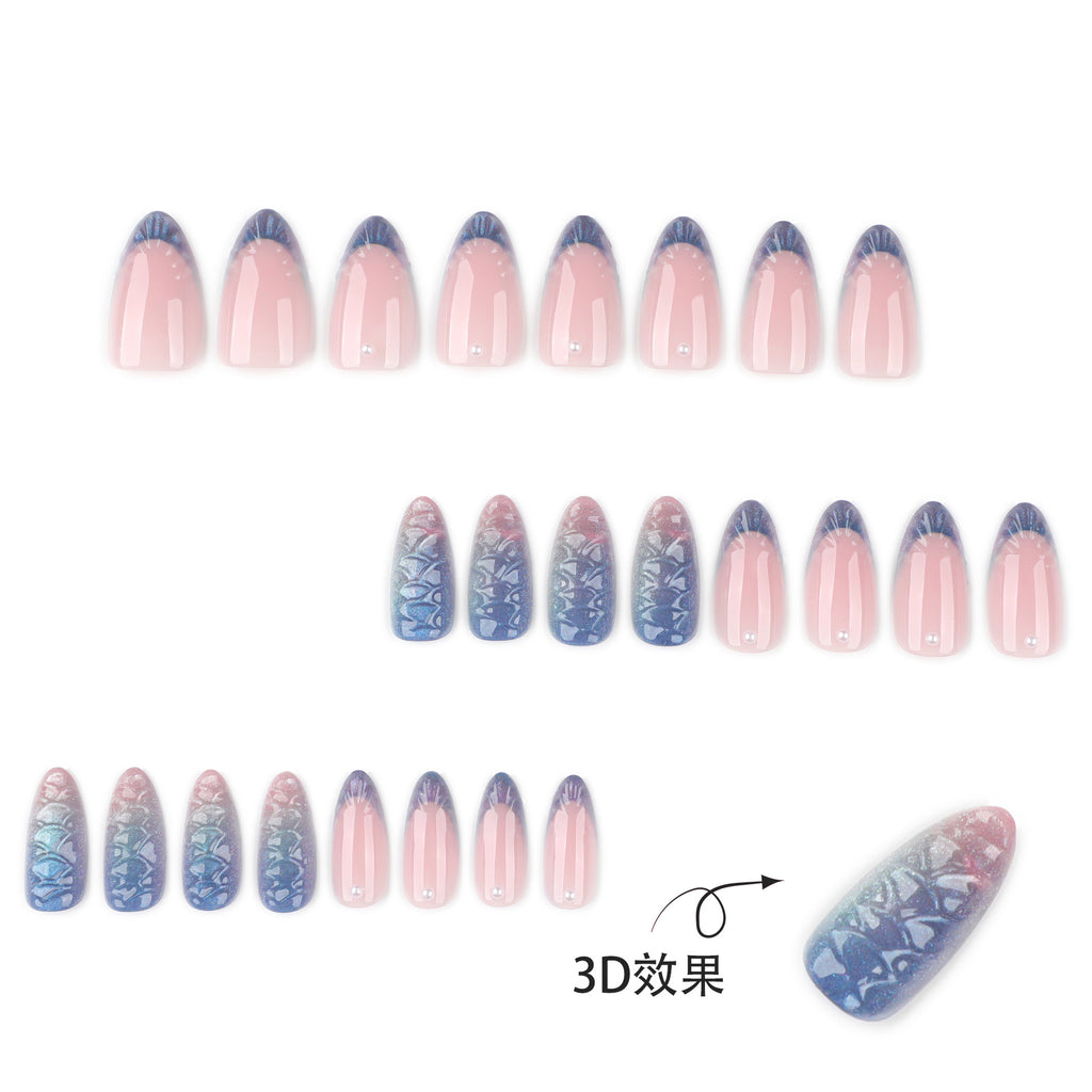 Mermaid Aurora Nails