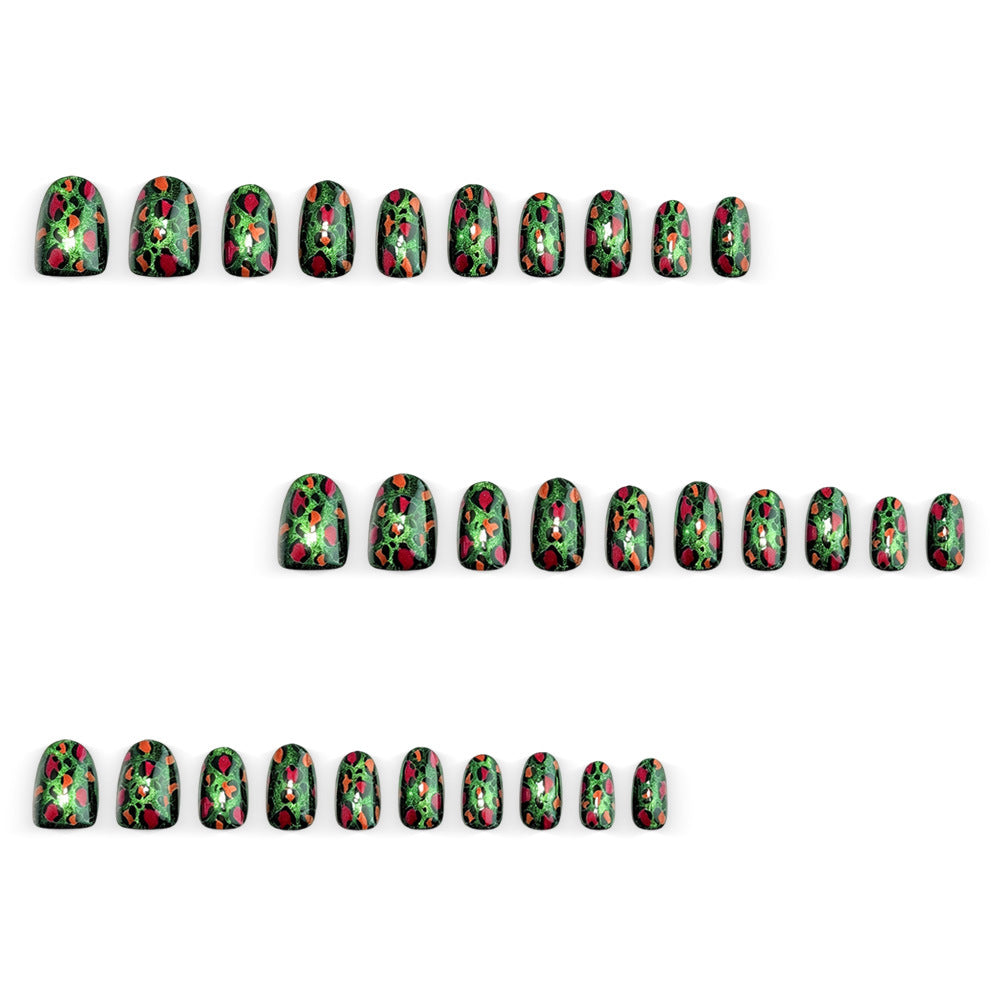 Green Forest Nails