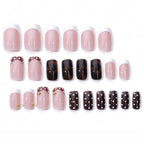 Coffee leaf nails