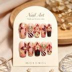 Flower vine nails