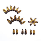 Yellow-eyed cat's eye nails