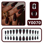 Night Rose nails