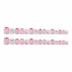 Pink Phantom Nails