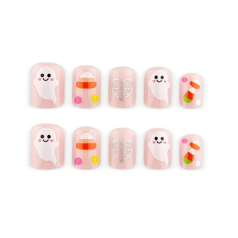 Cute Ghost Nails