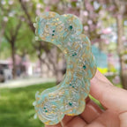 Hair Clasp Card Holder - Woven with Fine Hair Series