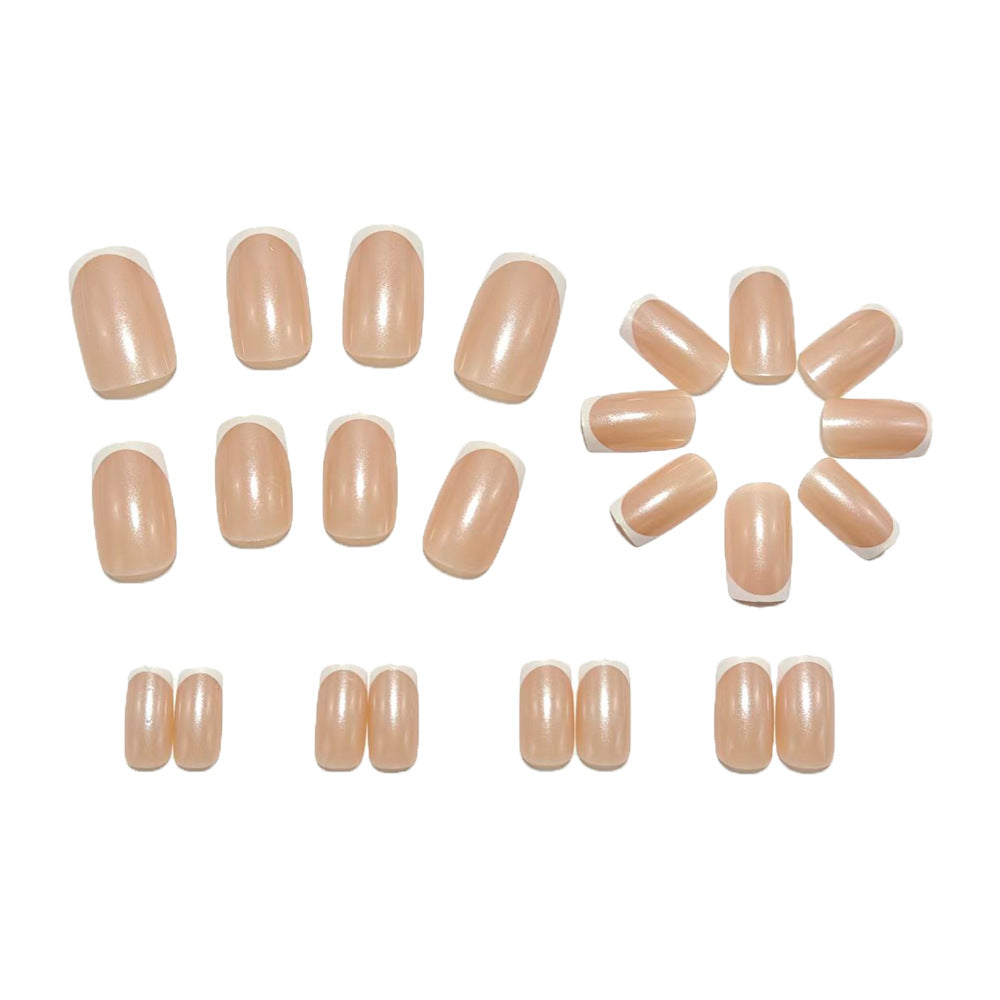 White French Nails