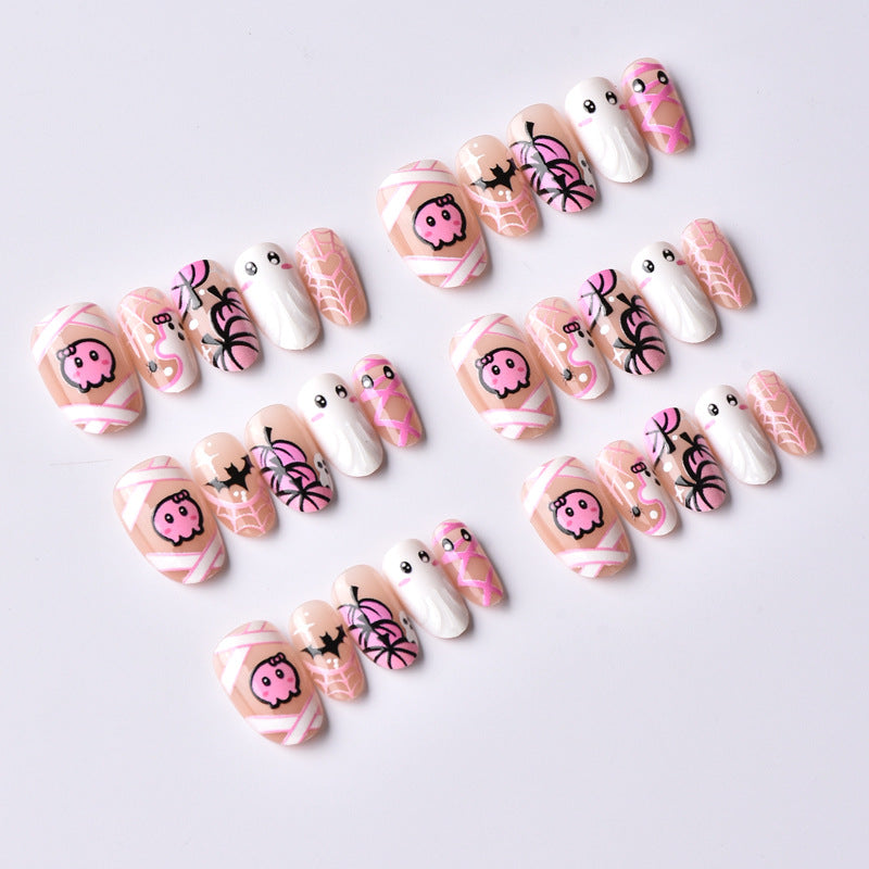 Cute ghost nails