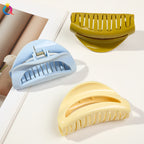 PC Hair Clip Back-of-Head Ponytail Holder Shark Clip Women's Hair Accessory