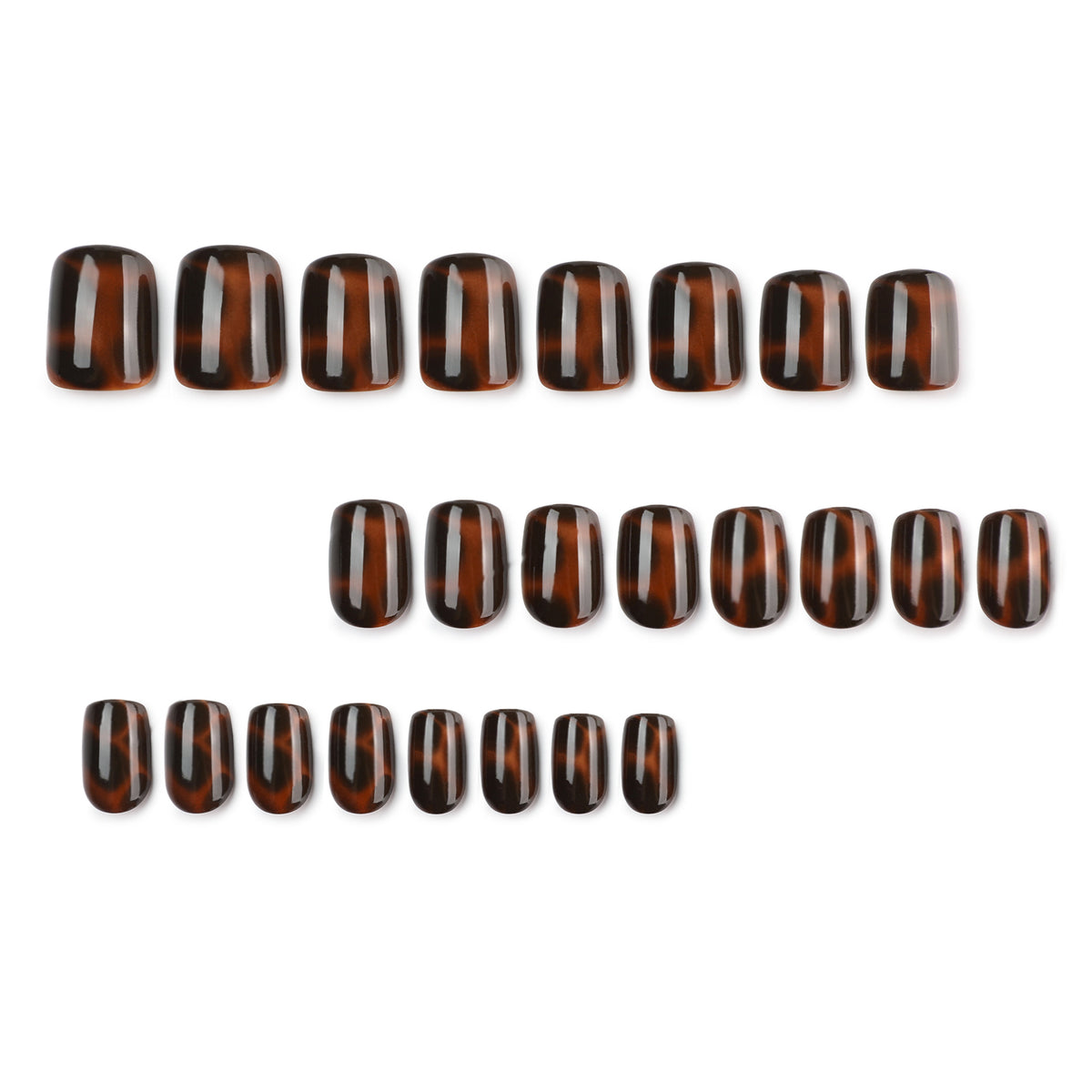 Autumn brown nails