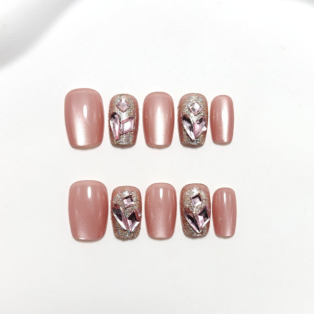 Sweet pink nails