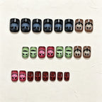 Devil cat's eye nails