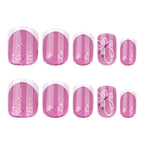 Butterfly French nails