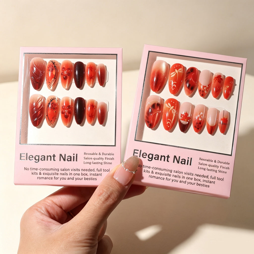 Designer's style-coated cat's eye nails
