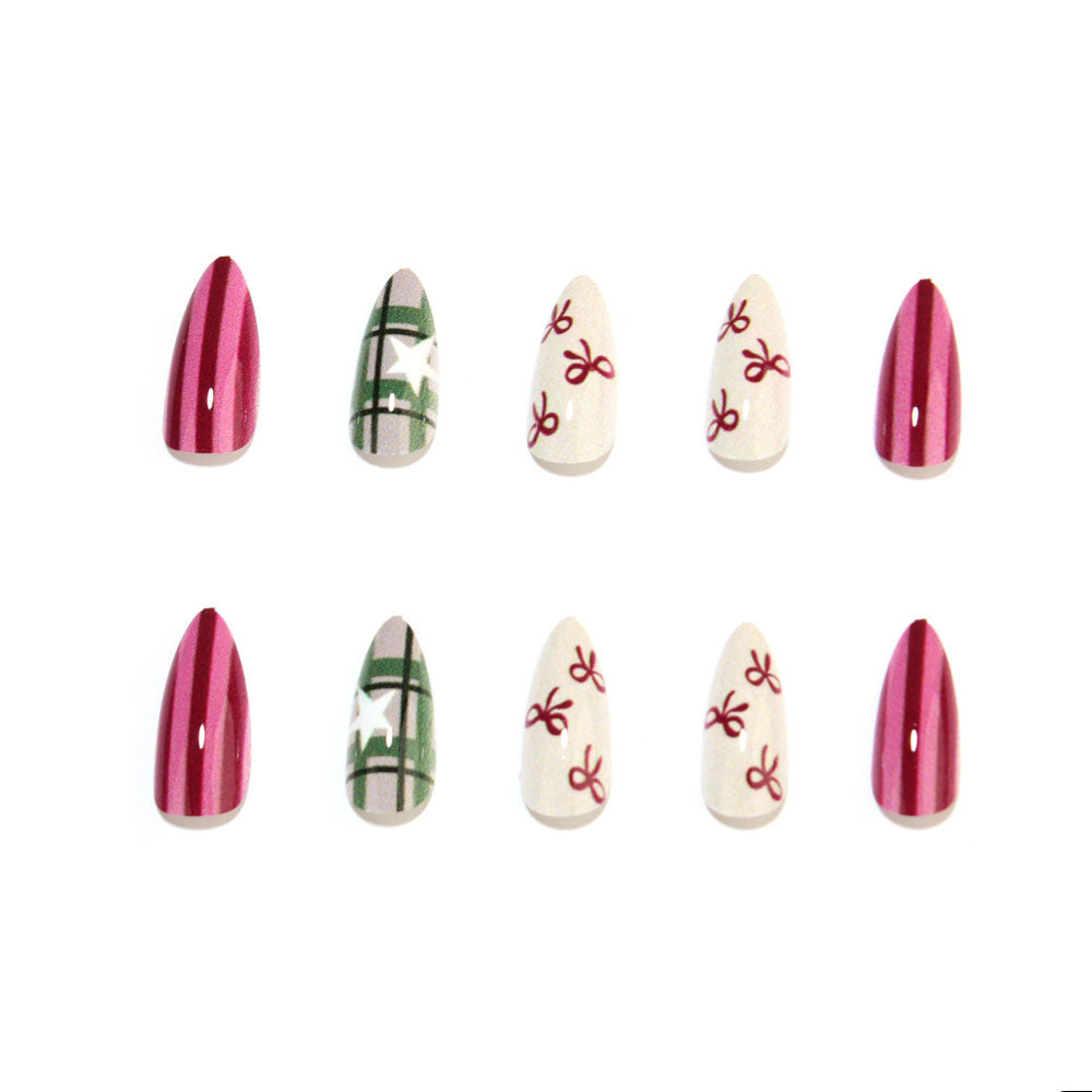 Christmas gift nails
