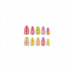Dopamine Star Acrylic Nails